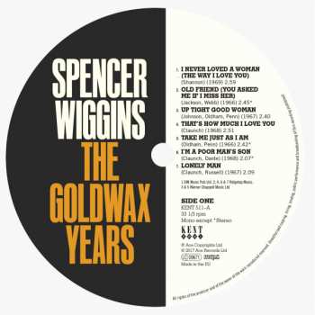 LP Spencer Wiggins: The Goldwax Years 342736