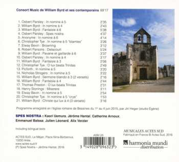 CD Spes Nostra: Consort Music Au Temps De Shakespeare 368154
