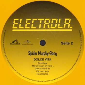 LP Spider Murphy Gang: Dolce Vita LTD | CLR 448871