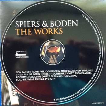 CD Spiers & Boden: The Works 109246