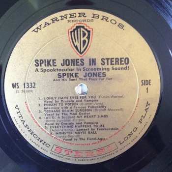 LP Spike Jones: Spike Jones In Stereo (A Spooktacular In Screaming Sound!) CLR