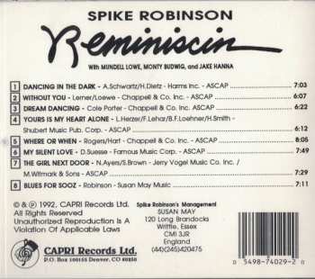 CD Spike Robinson: Reminiscin'
