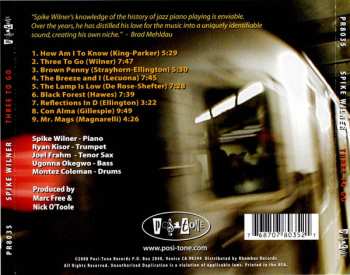 CD Spike Wilner: 3 To Go