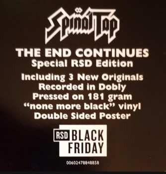 LP Spinal Tap: The End Continues LTD