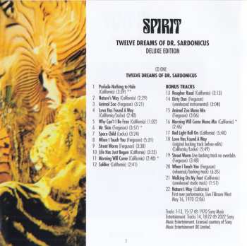 2CD Spirit: Twelve Dreams Of Dr. Sardonicus - Deluxe Edition  DLX 470145