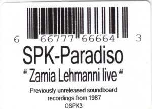 CD SPK: Paradiso 235995