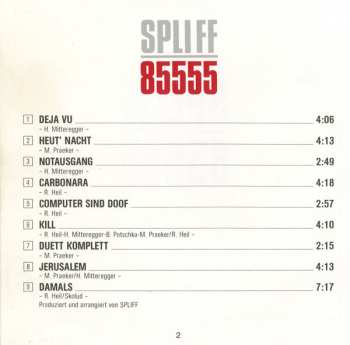 CD Spliff: 85555 174408