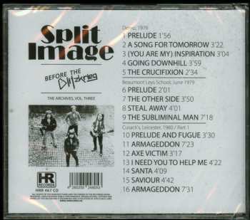 CD Split Image: Before The Blitzkrieg - The Archives Vol Three LTD 266251