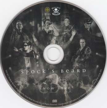 2CD/2DVD/2Blu-ray Spock's Beard: Snow Live DLX | LTD 33225