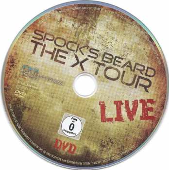 2CD/DVD Spock's Beard: The X Tour - Live DLX | LTD 41025