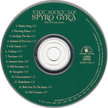 CD Spyro Gyra: The Best Of Spyro Gyra - The First Ten Years 446036