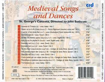 CD St. George's Canzona: Medieval Songs And Dances 181660