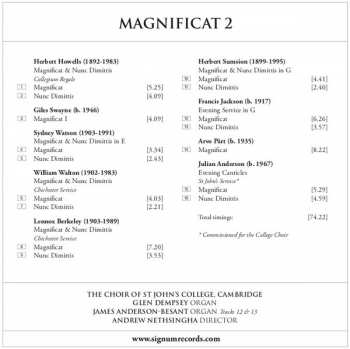 CD St. John's College Choir: Magnificat 2 329027