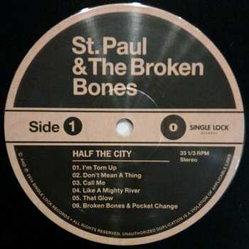 LP St. Paul & The Broken Bones: Half The City 414407