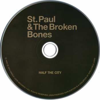 CD St. Paul & The Broken Bones: Half The City 346515
