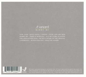 CD St. Vincent: Marry Me DIGI 22895
