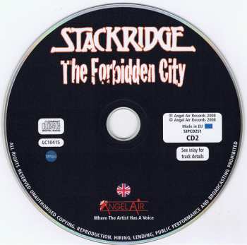 2CD Stackridge: The Forbidden City 103704