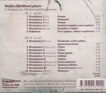 2CD Staffan Björklund: 12 Modulationer, Palindrom 445970