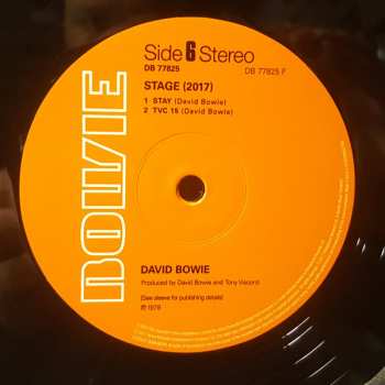 3LP David Bowie: Stage