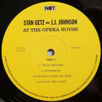 LP Stan Getz: At The Opera House 118155