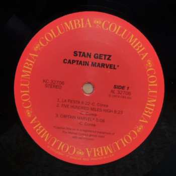 LP Stan Getz: Captain Marvel LTD 352336