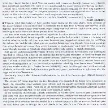 SACD João Gilberto: Getz / Gilberto