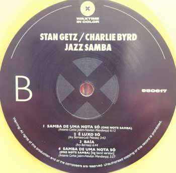LP Stan Getz: Jazz Samba LTD | CLR 80058