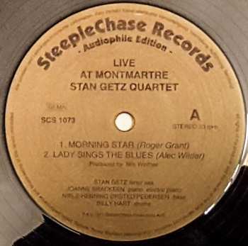 2LP Stan Getz Quartet: Live At Montmartre 70458