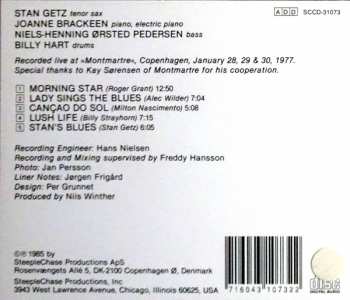 CD Stan Getz Quartet: Live At Montmartre Vol. 1 294866
