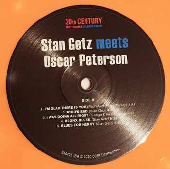 LP Stan Getz: Stan Getz Meets Oscar Peterson LTD | CLR 62459