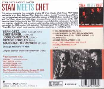 CD Stan Getz: Stan Meets Chet 97605