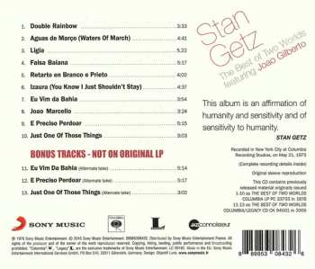 CD Stan Getz: The Best Of Two Worlds 322961