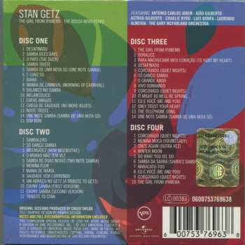 4CD Stan Getz: The Girl From Ipanema - The Bossa Nova Years 394333