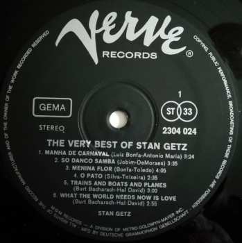 LP Stan Getz: The Very Best Of Stan Getz 317389