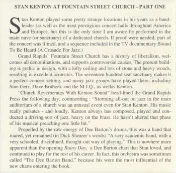 CD Stan Kenton And His Orchestra: At Fountain Street Church Part I 289694