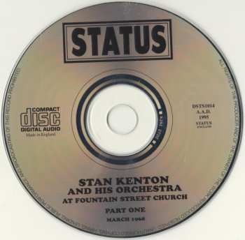 CD Stan Kenton And His Orchestra: At Fountain Street Church Part I 289694
