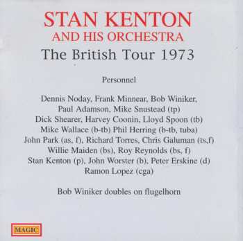 CD Stan Kenton And His Orchestra: The British Tour 1973 489921