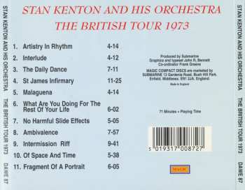 CD Stan Kenton And His Orchestra: The British Tour 1973 489921
