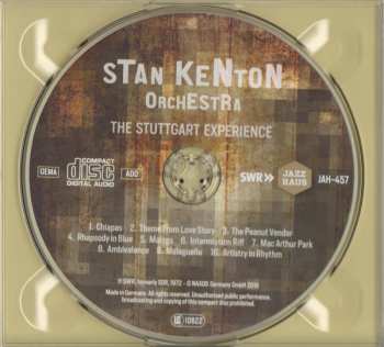 CD Stan Kenton And His Orchestra: The Stuttgart Experience 120056