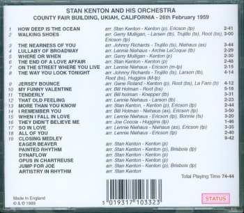 CD Stan Kenton: At Ukiah 1959 304238