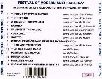 CD Stan Kenton: Festival Of Modern American Jazz 249535