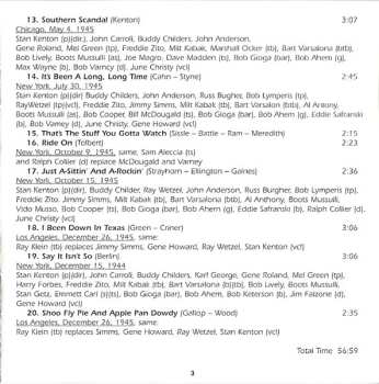 4CD/Box Set Stan Kenton: Swing House