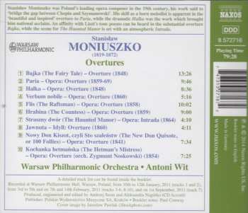 CD Stanisław Moniuszko: Overtures 296236