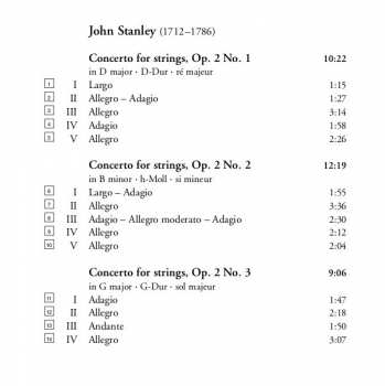 CD John Stanley: Concertos For Strings, Op. 2 397535