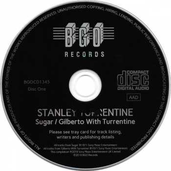 2CD Stanley Turrentine: Sugar / Gilberto With Turrentine / Salt Song 34975