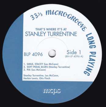 LP Stanley Turrentine: That's Where It's At LTD 132992