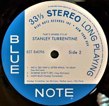 LP Stanley Turrentine: That's Where It's At 36058