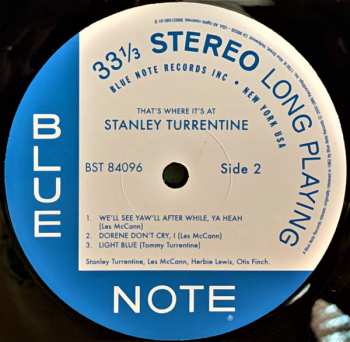 LP Stanley Turrentine: That's Where It's At
