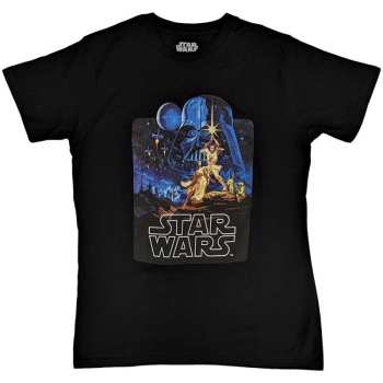 Merch Star Wars: Star Wars Unisex T-shirt: A New Hope Poster (medium) M