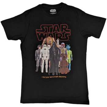 Merch Star Wars: Star Wars Unisex T-shirt: Empire Toy Figures (medium) M